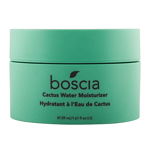 boscia Cactus Water Moisturizer - Vegan, Cruelty-Free, Natural Skin Care - Hydrating Face Moisturizer Made with Aloe Vera Gel and Cactus - For Combination to Oily Skin - 1.61 Fl Oz
