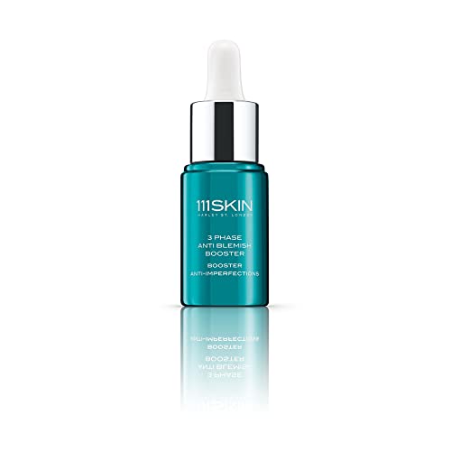 111SKIN 3 Phase Anti Blemish Booster | Target & Prevent Blemishes | Regulate Sebum Production & Refine Pores (0.67 oz)