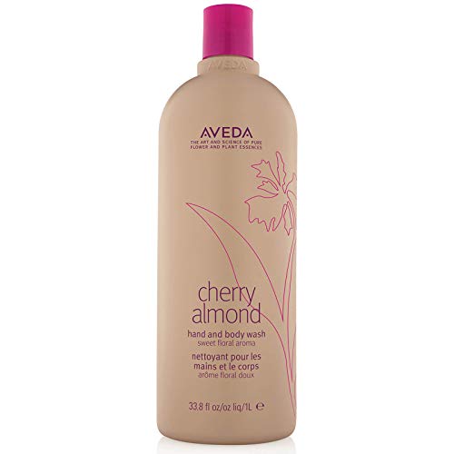 Aveda cherry almond hand and body wash 33.8oz /1L