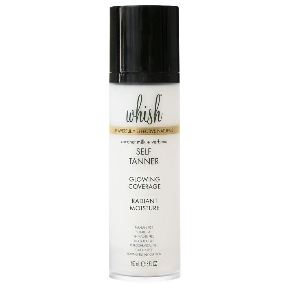 Whish Beauty Coconut Milk And Verbena Self Tanner For All Skin Tones, 5 Fl Oz