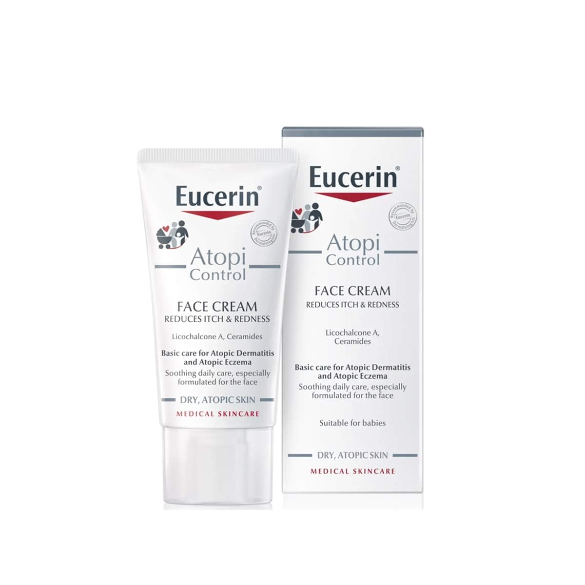 Eucerin Atopicontrol Facial Piel Seca E Irritada 50Ml