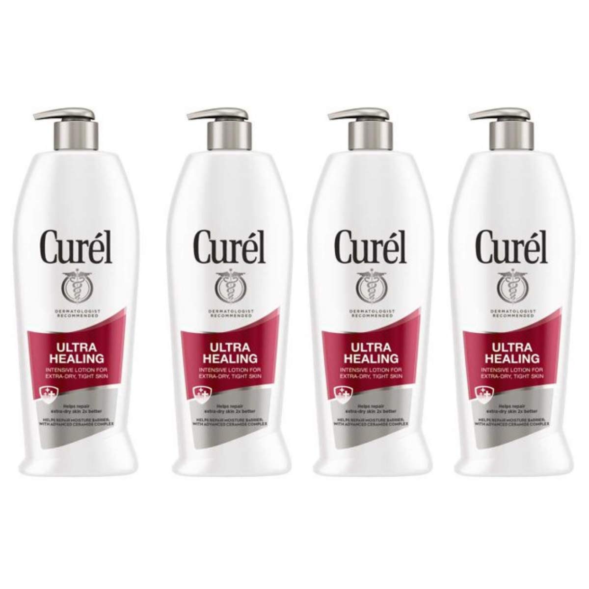 Cur?l Ultra Healing Intensive Lotion for Extra-Dry, Tight Skin, 20 Ounces (4-Pack)