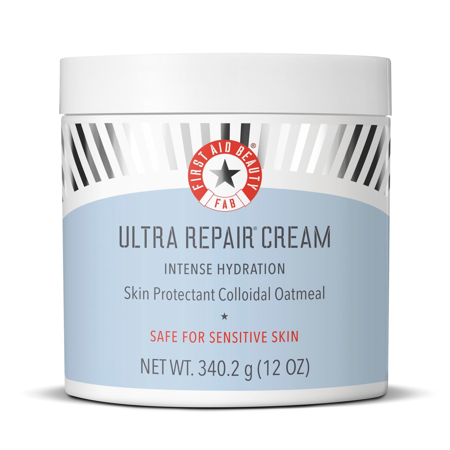 First Aid Beauty Ultra Repair Cream Intense Hydration Moisturizer for Face and Body - 12 oz.