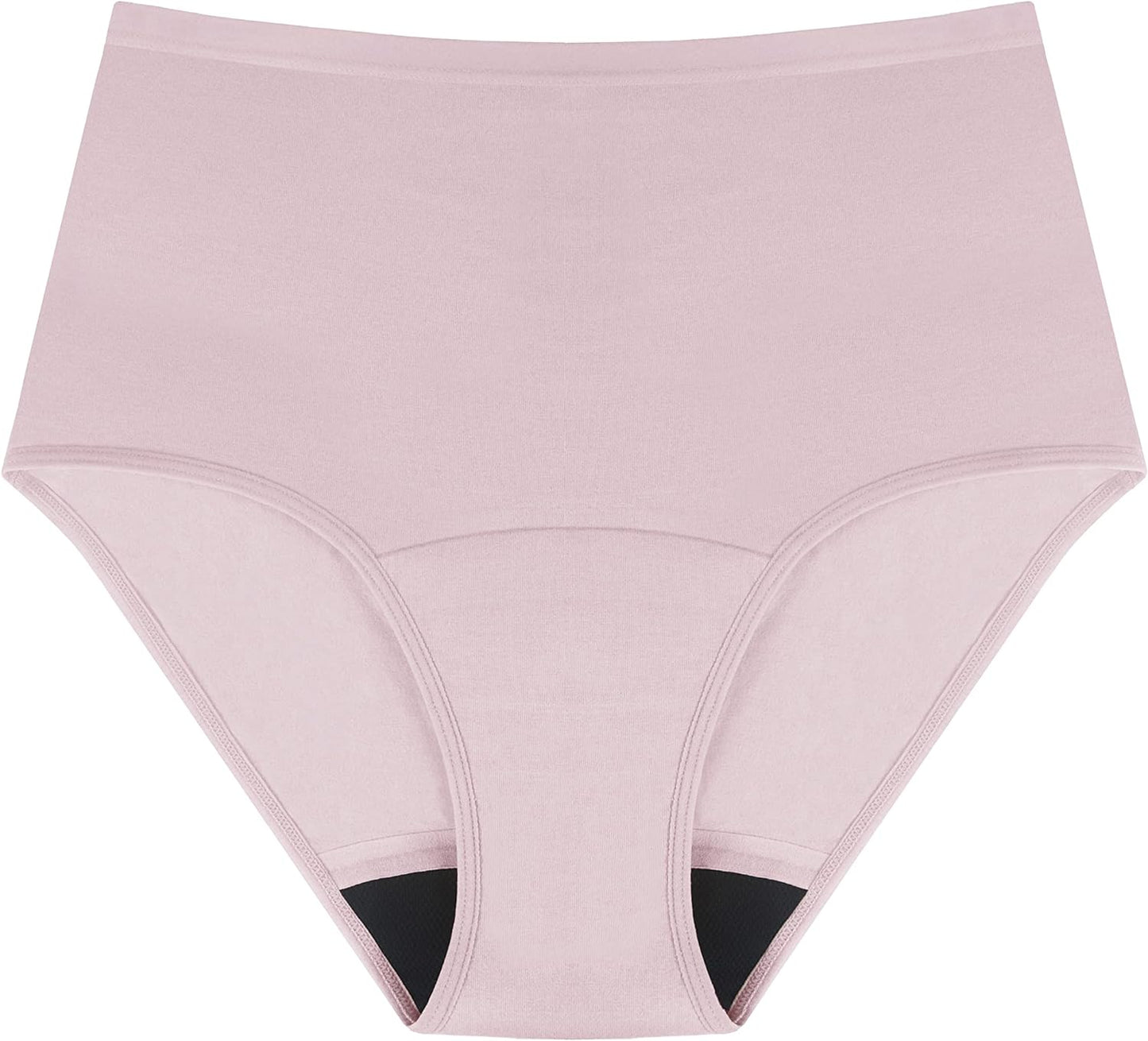 Washable Absorbent Urine Incontinence Underwear for Women, High Waist Panties for Bladder Leakage Protection 60ML(Dusk, X-Large)