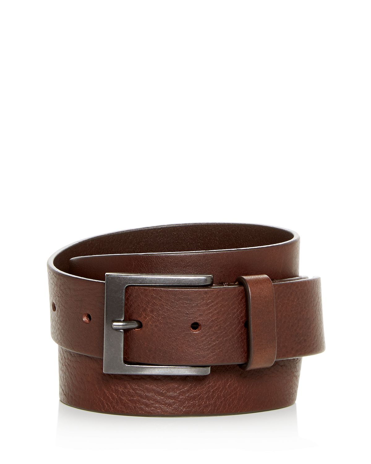 Boss Hugo Boss Chester Leather Belt Dark Brown