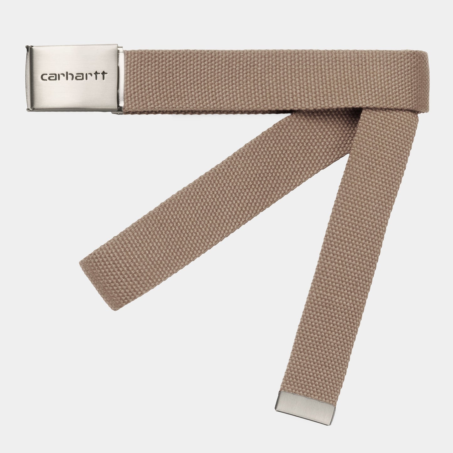 Carhartt WIP Unisex Chrome Clip Belt - Brown