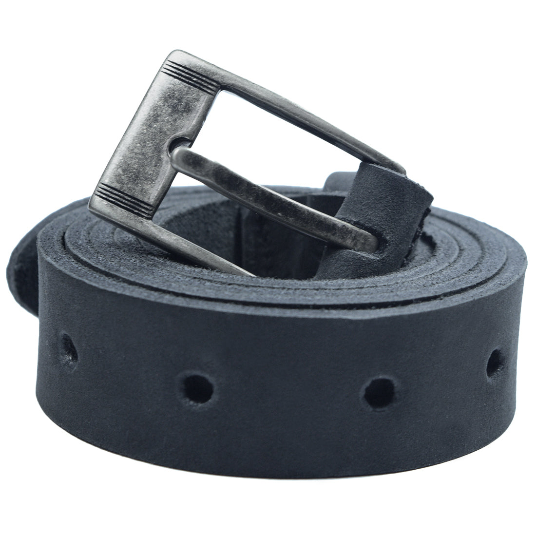 Rustic Leather Belt / Rustic Buckle, 1" Wide