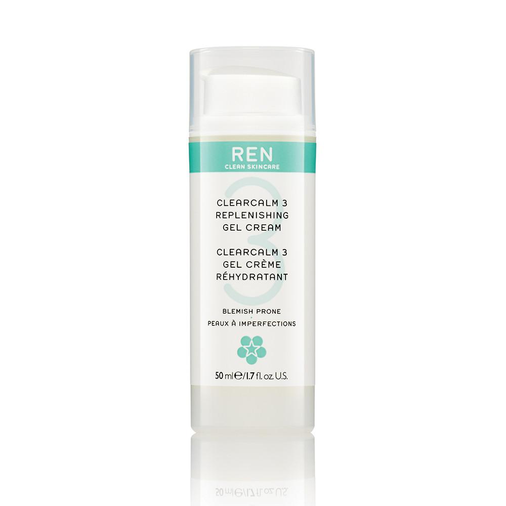 Ren Clean Skincare Clear Calm 3 Replenishing Gel Cream 1.7 oz