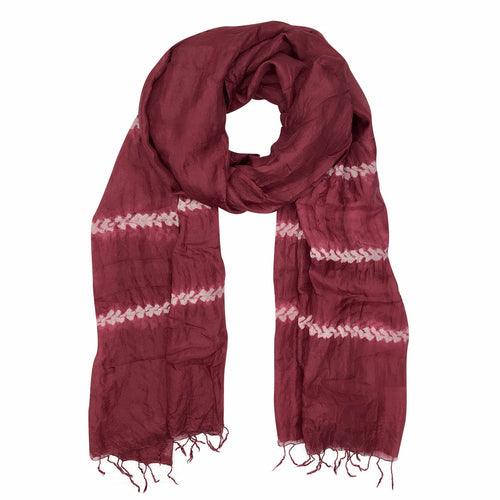 Tie Dye Khmer Silk Scarf - zoter Shop