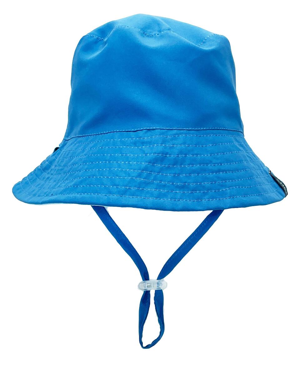 SUNS OUT REVERSIBLE BUCKET HAT - SEASIDE BLUE