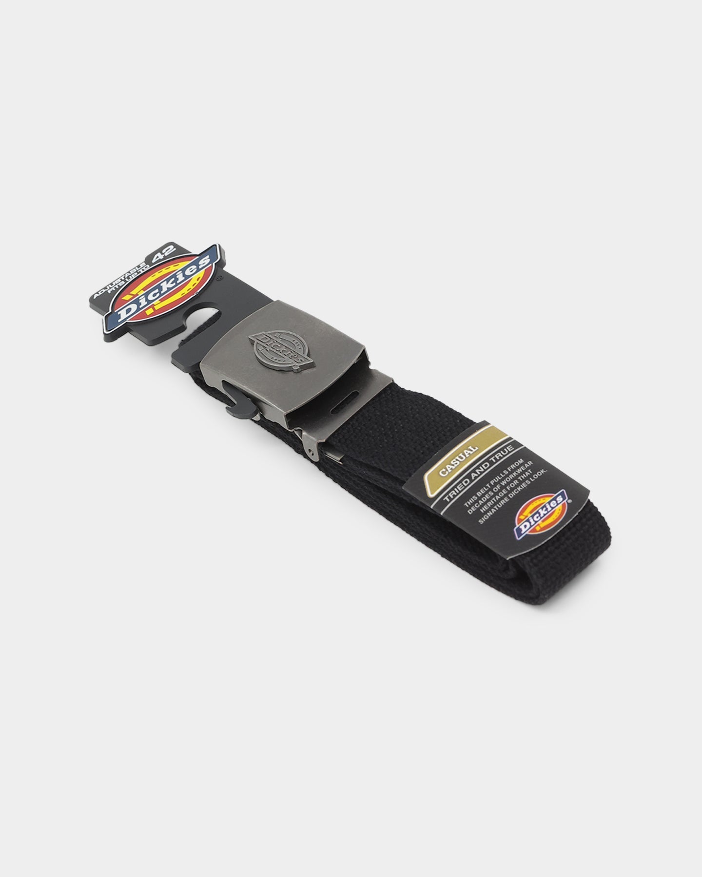 Dickies 30mm Cotton Web Belt Black