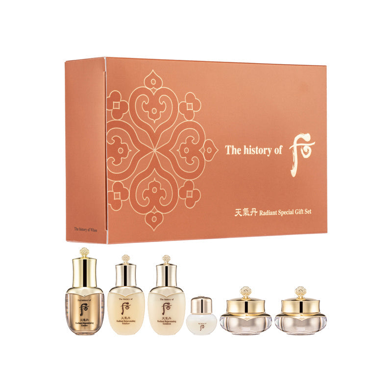 The History Of Whoo Radiant Special Gift Set 6PCS