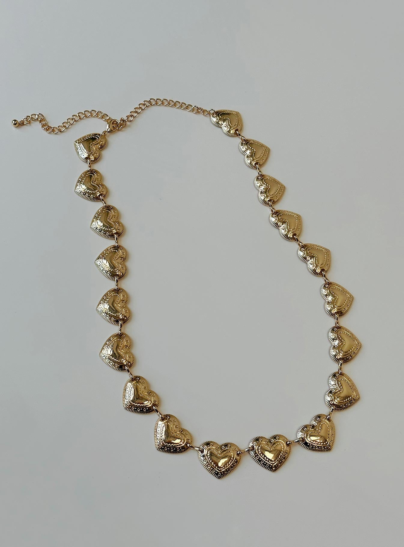 Thorne Low Waist Chain Belt Gold