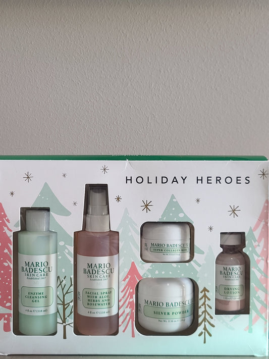 Mario Badescu Holiday Heroes 5pc Set ($57 Value)