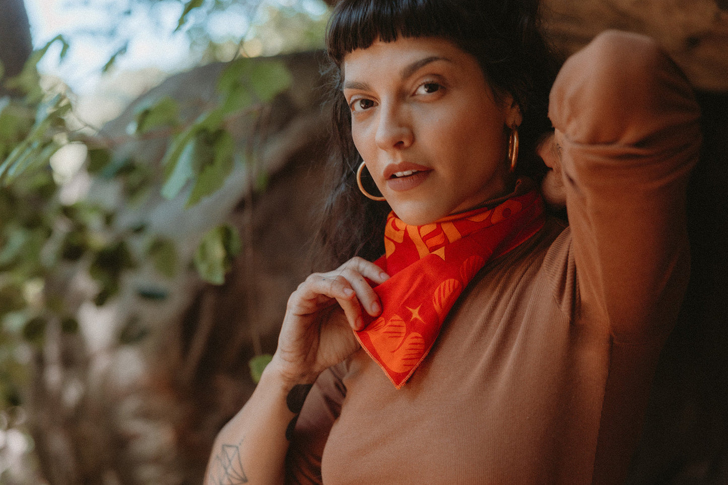 Ravens & Eagle at Sunrise Bandanas