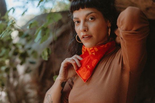 Ravens & Eagle at Sunrise Bandanas