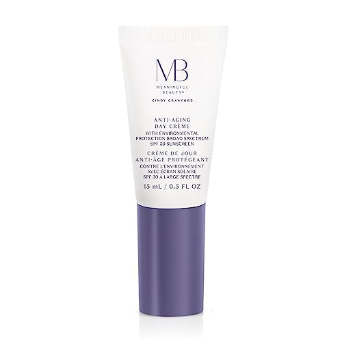 Meaningful Beauty Beyond – Environmental Protecting Moisturizer Broad Spectrum SPF 30 – Anti-Pollution & Visible Blue Light (HEV) Fighting Day Cream – Travel Size 30 Day Supply – MT.2111