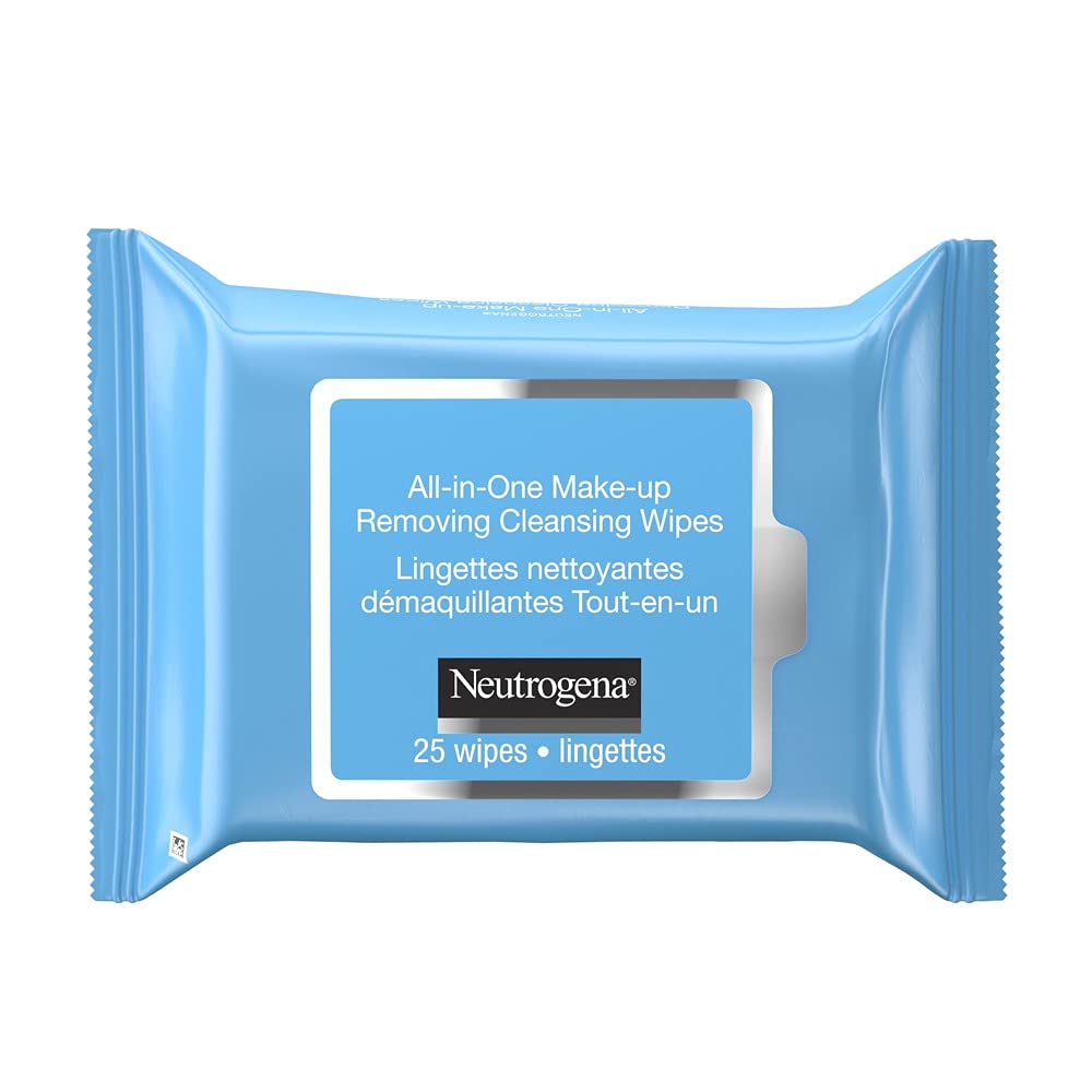 Neutrogena Makeup Remover Cleansing Towelettes, Refill Pack, 25 Count (Pack of 6)