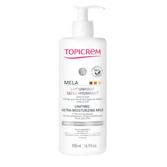 Topicrem MELA Lightening Ultra-Moisturizing Milk 500ml