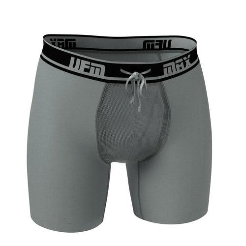 MAX Support 6 inch Boxer Briefs Polyester Gen 3.1 Available in Black, - Zoter Shop