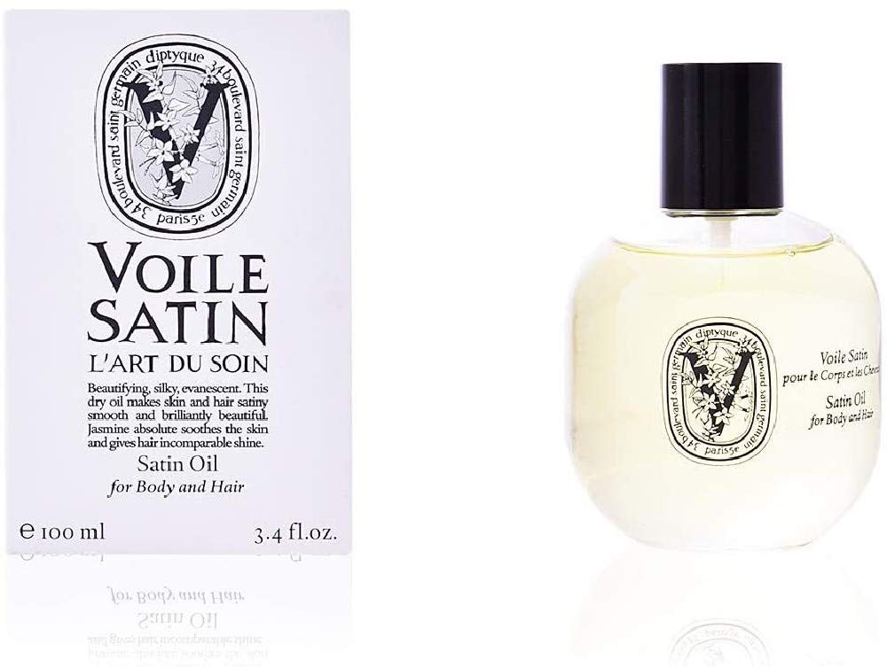 Diptyque The Art of Body Care Satin Oil for Hair & Body, 3.4 Fl Oz