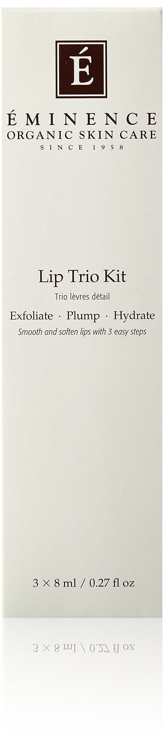 Eminence Organics Lip Trio, 0.27 fl oz.
