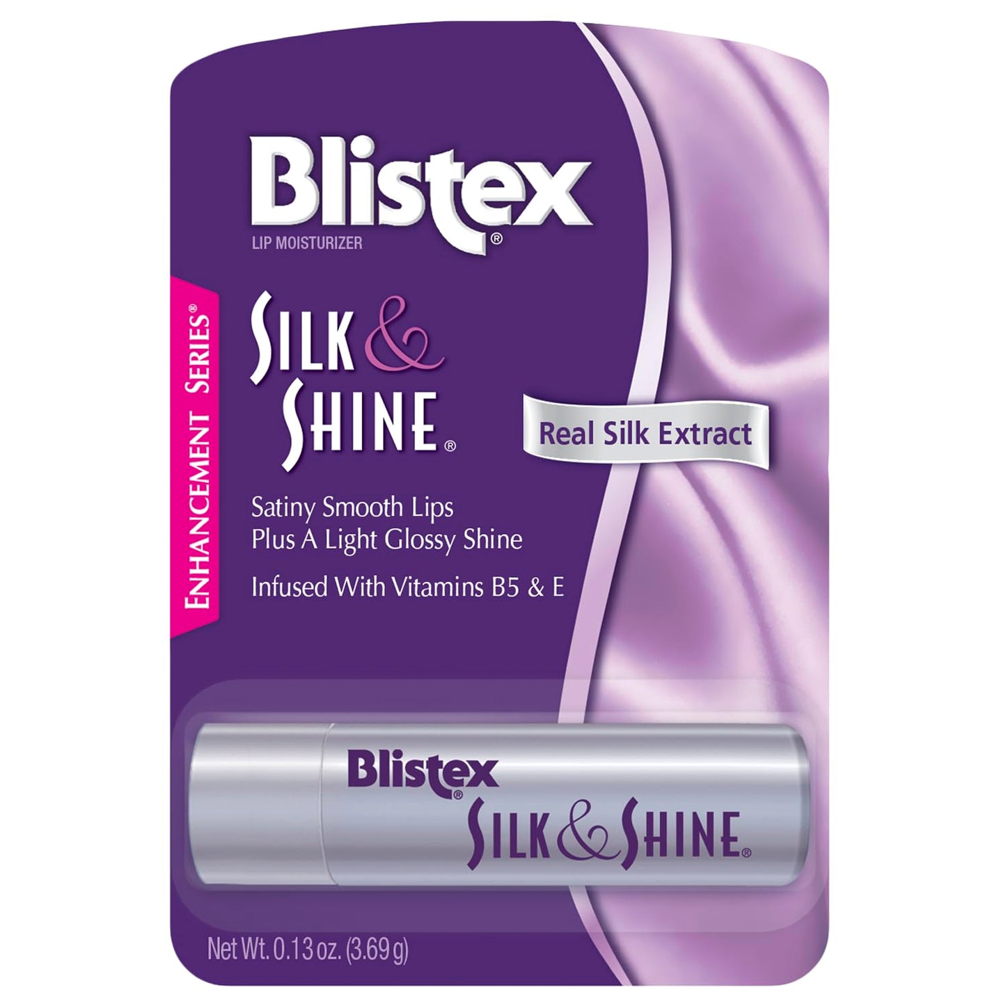 Blistex Silk & Shine Lip Balm 0.13 Oz (Pack of 12)
