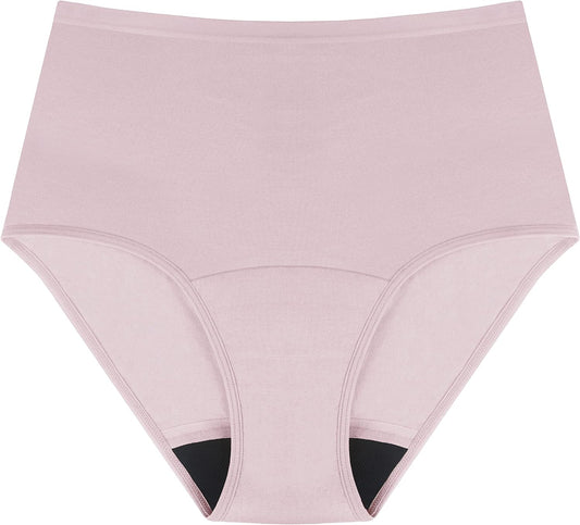 Washable Absorbent Urine Incontinence Underwear for Women, High Waist Panties for Bladder Leakage Protection 60ML(Dusk, X-Large)