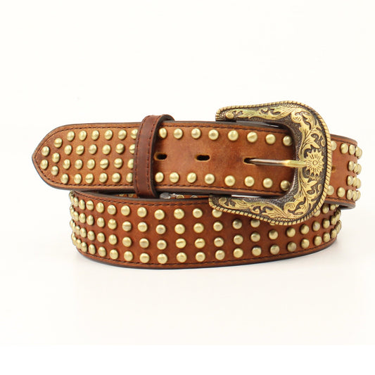 Ariat Women's Gold Stud Pattern Belt
