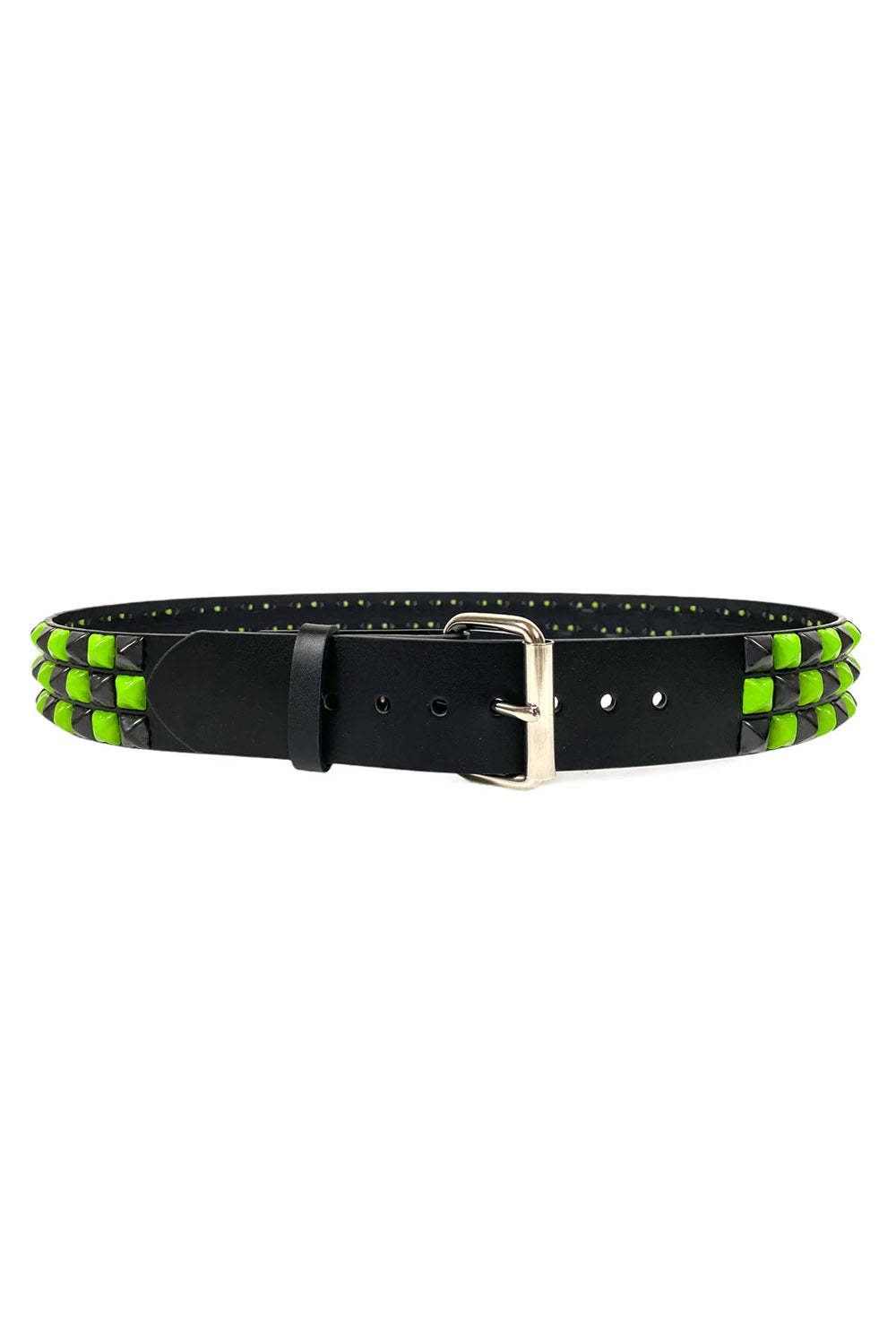 Slime Scene Checkered Belt [GREEN/BLACK]