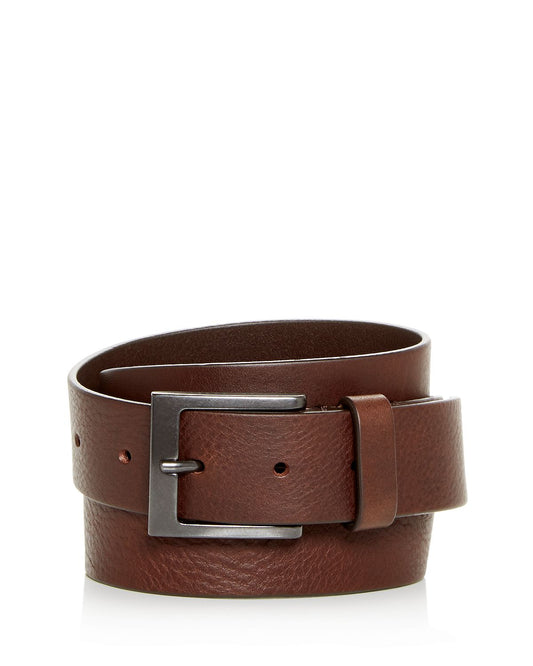 Boss Hugo Boss Chester Leather Belt Dark Brown