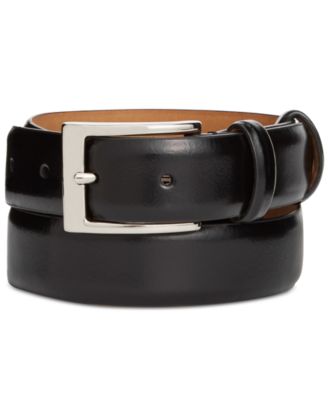 COLE HAAN/CENTRIC ACCESSORIES GROUP 30MM WEBSTER BELT BU BLACK BLACK