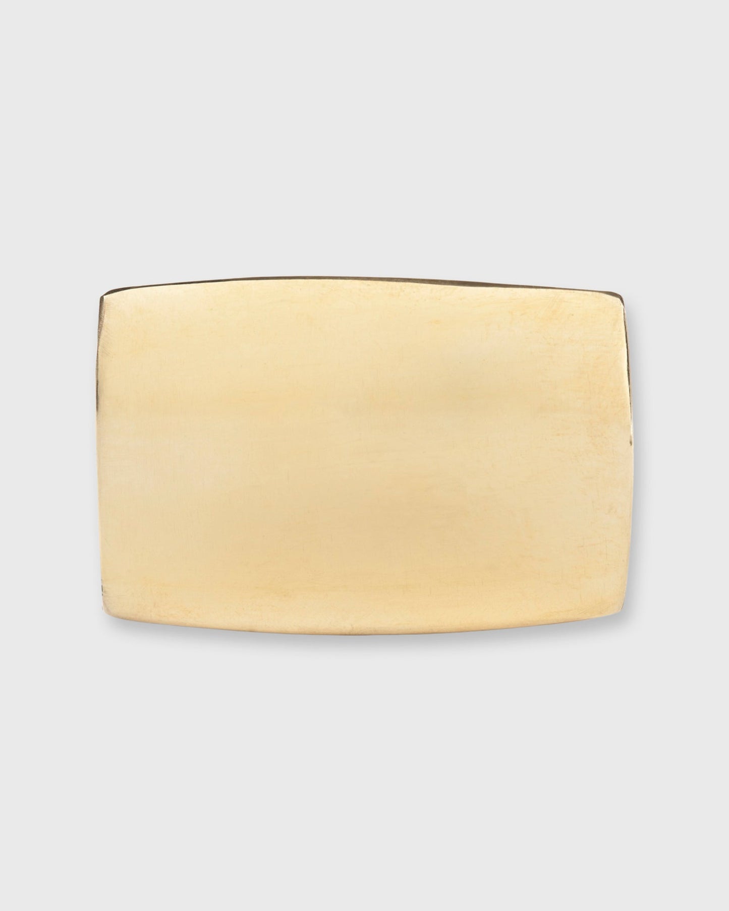 Plaque Belt Buckle in Brass