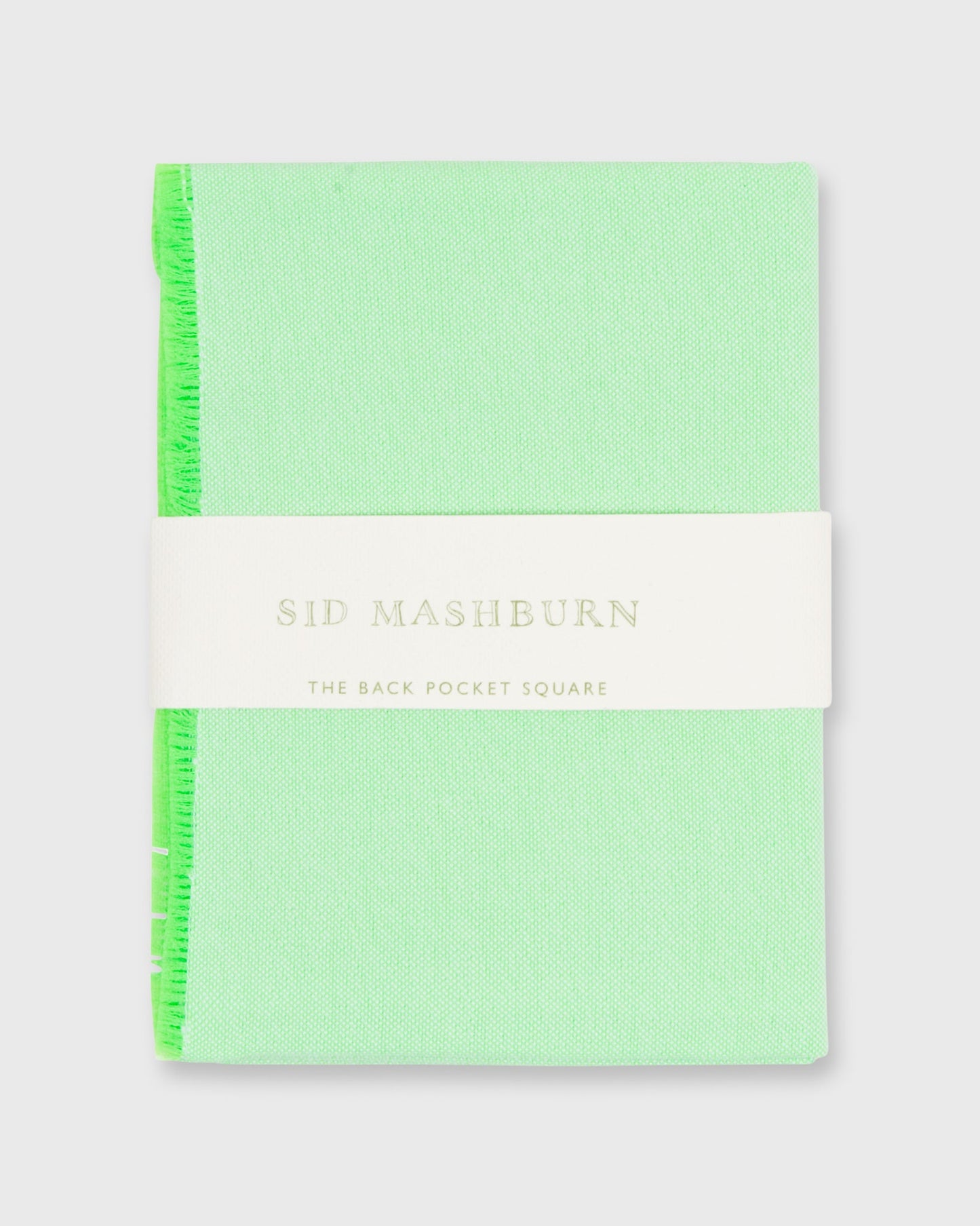 Bandana in Dayglow Green Oxford