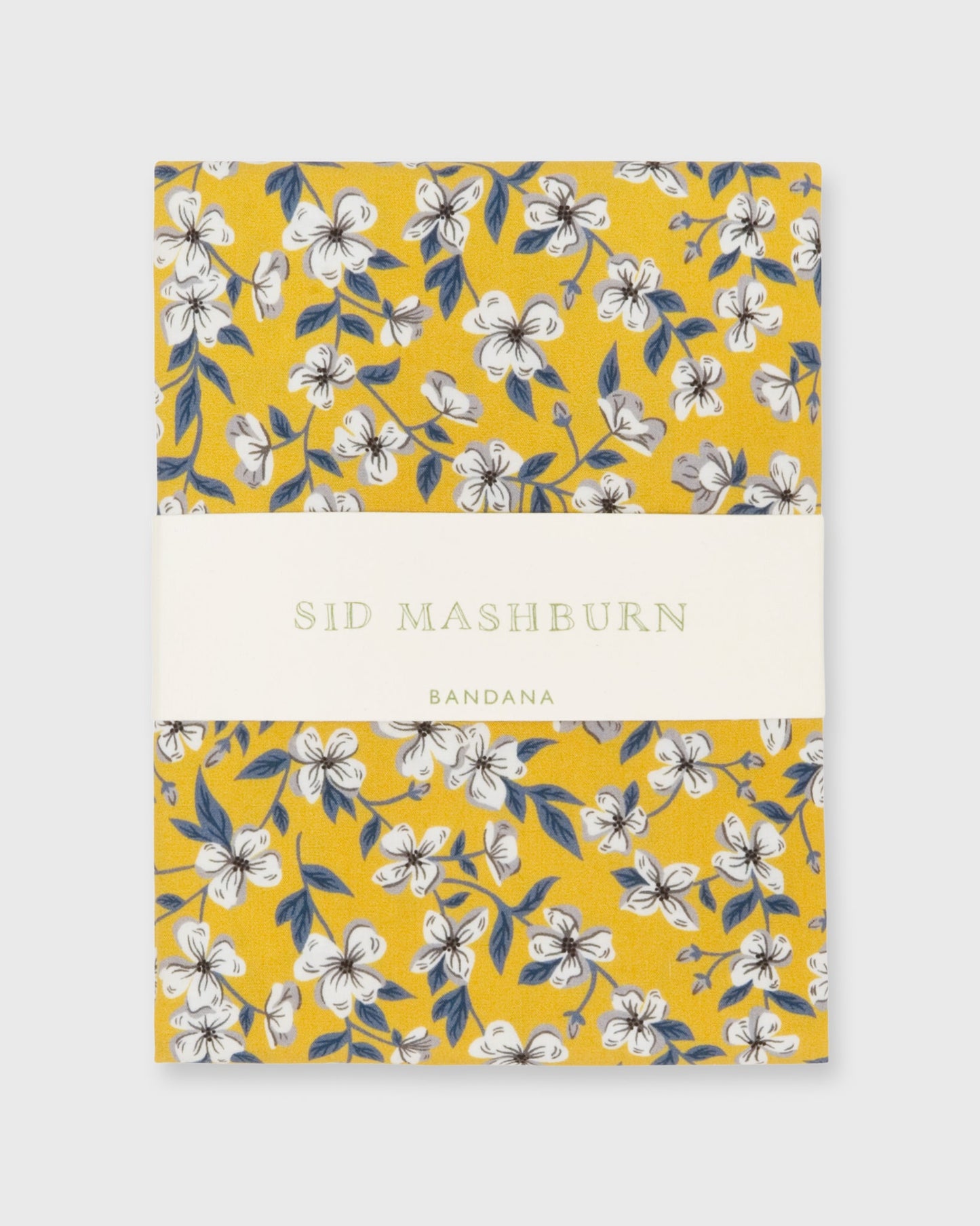 Bandana in Marigold Peach Blossom Liberty Fabric