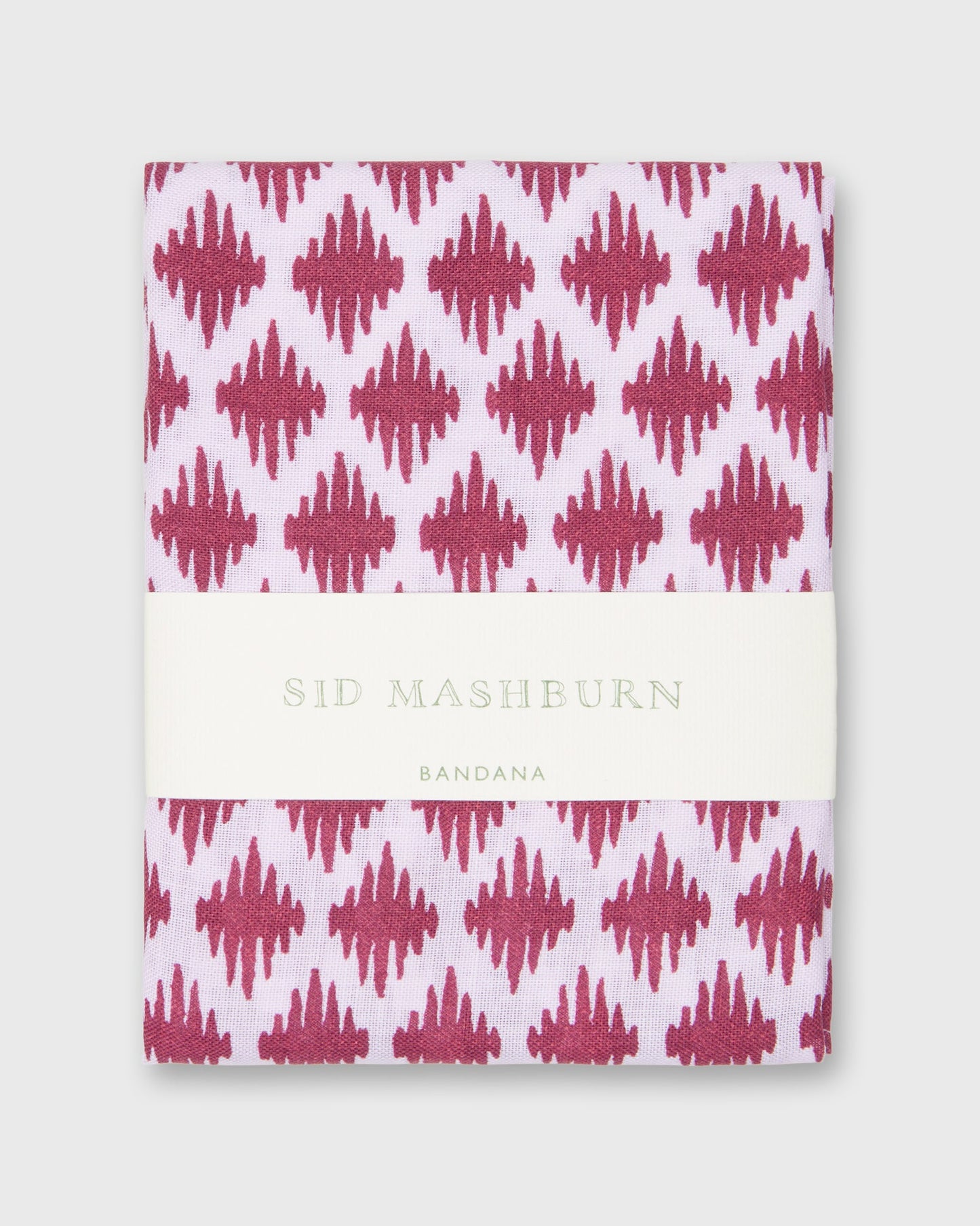 Bandana in White/Red Tifti Print