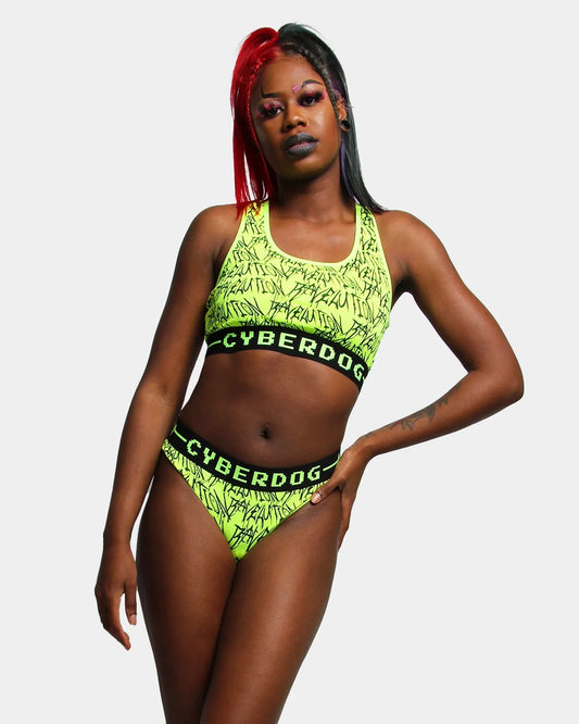 SPORTS BRALET SET RAVELUTION YELLOW