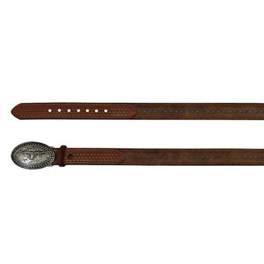 Trenditions Youth Arena Pro Turquoise Inlay Belt