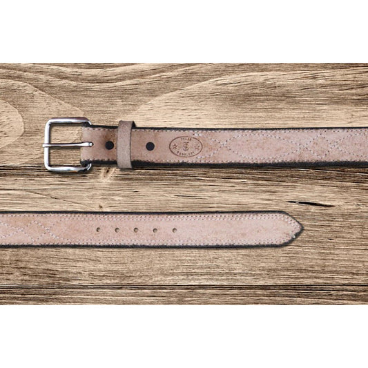 Texas Saddlery Natural Roughout Belt