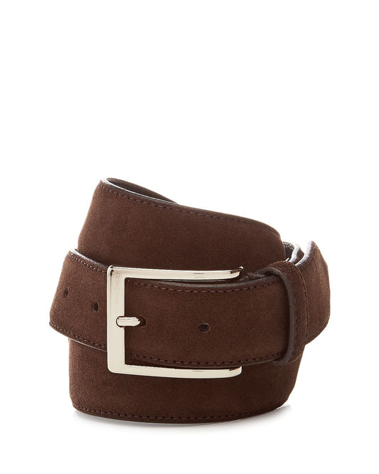 To Boot New York Alaska Suede Belt Alaska Dark Brown