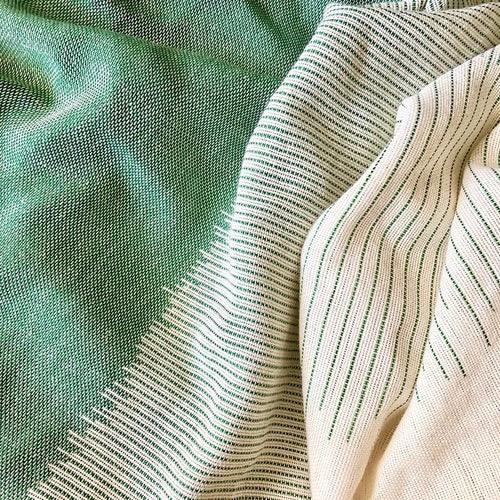 Striped Organic Cotton Scarf - zoter Shop