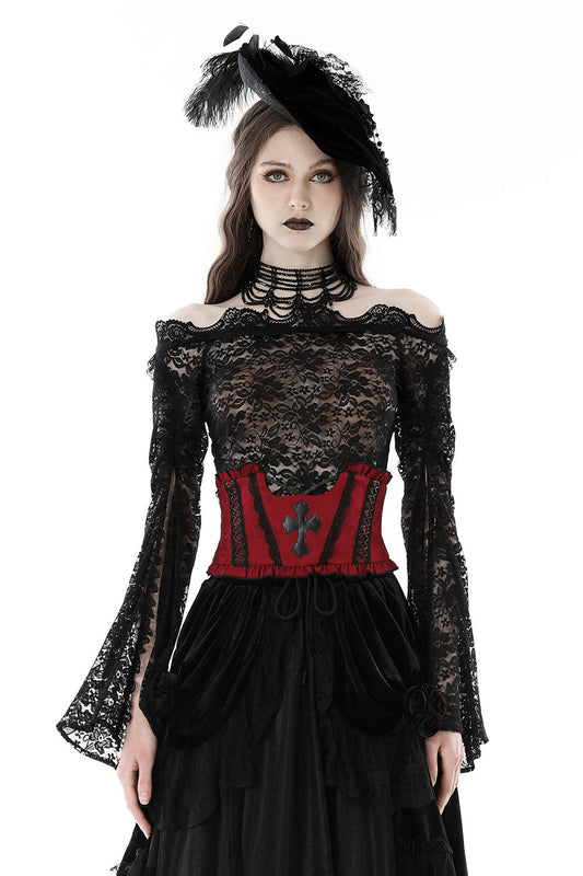 Rubied Blood Underbust Corset