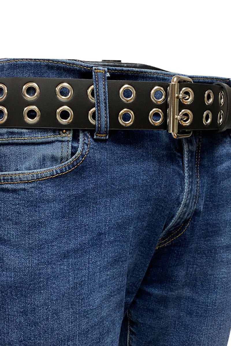 Punk AF Metal Eyelet Belt