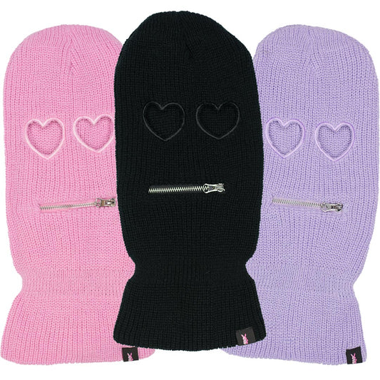 Heart Eyes Ski Mask