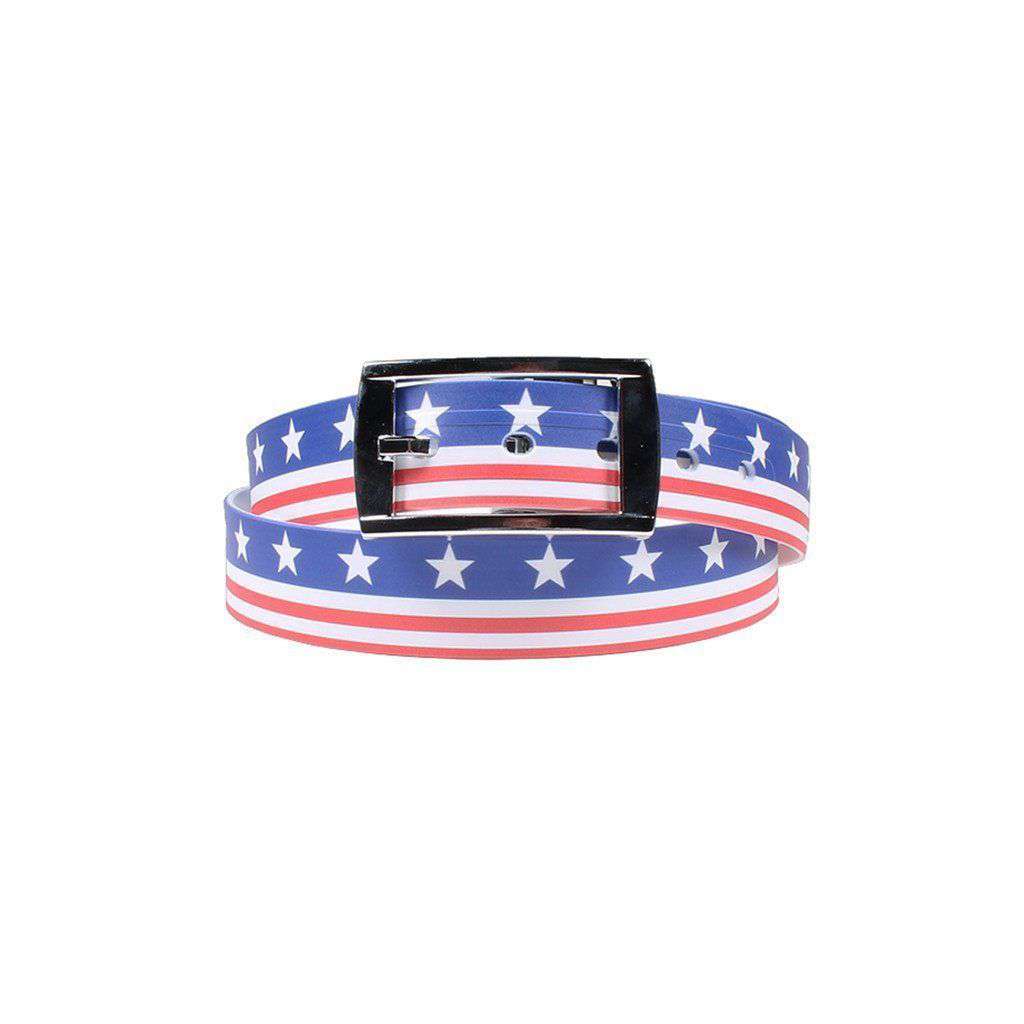 Americana Throwback Belt with Silver Chrome Buckle by C4 Belts