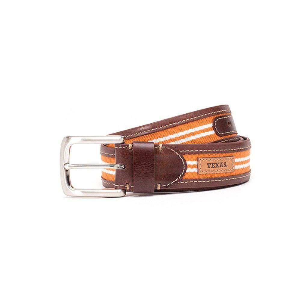 Texas Longhorns Men's Tailgate Belt by Jack Mason - Country Club Prep