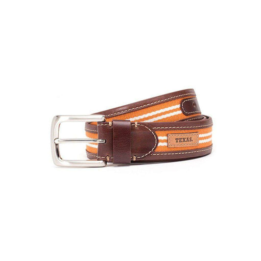 Texas Longhorns Men's Tailgate Belt by Jack Mason - Country Club Prep