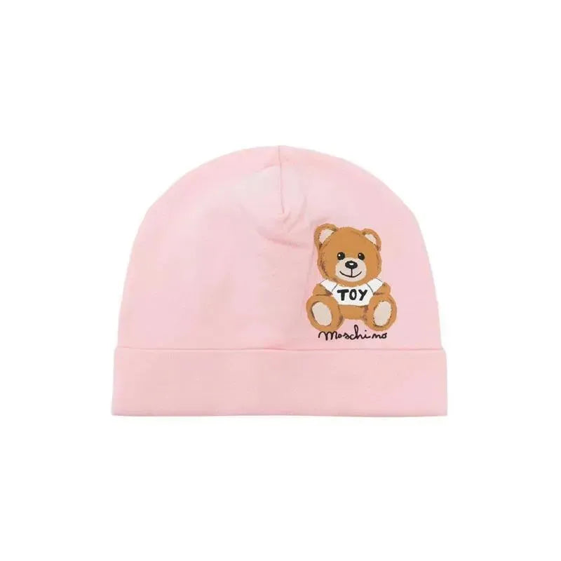 Moschino Baby - Hat With Bear Graphic, Sugar Rose
