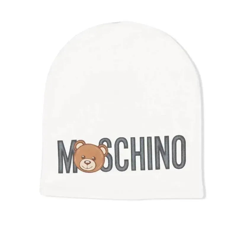 Moschino Baby - Hat With Large Graphic, Grey