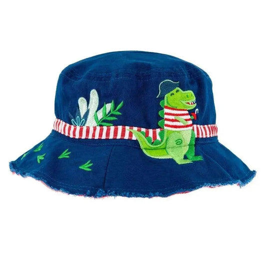 Stephen Joseph - Toddler Bucket Hat, Dino Pirate